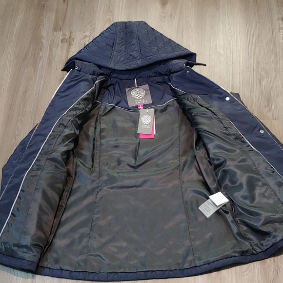 BNWT VINCE CAMUTO WOMEN'S QUILTED JACKET US SMALL - Picture 7 of 14